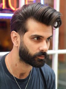 Quiff Haircut for receding hairline