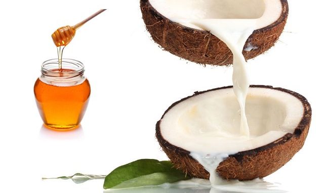 Honey and Coconut Milk are a natural home remedy for stretch marks